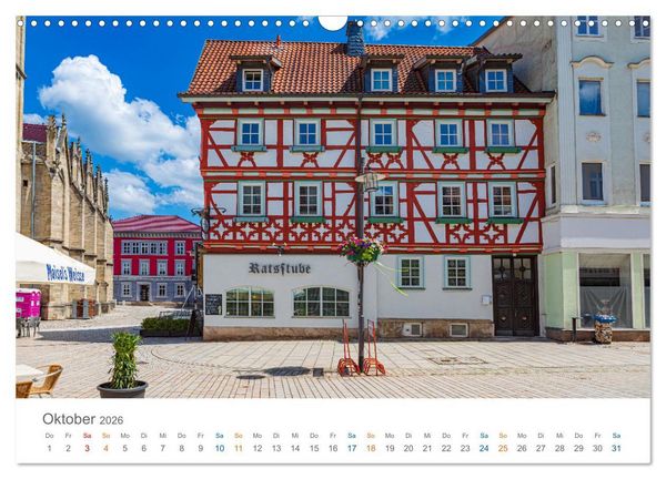 Produktbild: Meiningen - Th&uuml;ringische Theaterstadt (Wandkalender 2026 DIN A3 quer), CALVENDO Monatskalender