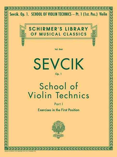 Produktbild: School of Violin Technics, Op. 1 - Book 1