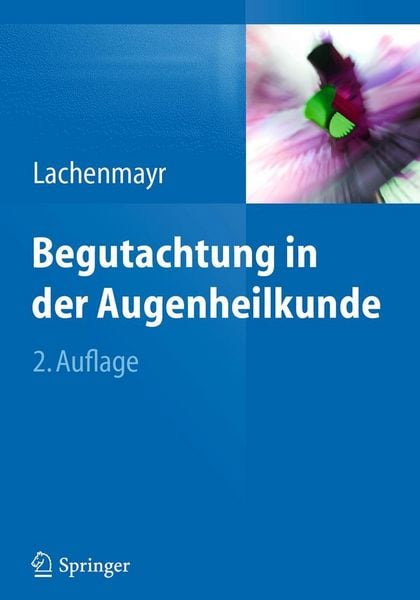 Produktbild: Begutachtung in der Augenheilkunde