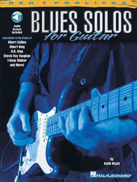 Produktbild: Blues Solos for Guitar Book/Online Audio