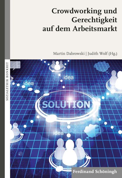Produktbild: Crowdworking und Gerechtigkeit auf dem Arbeitsmarkt