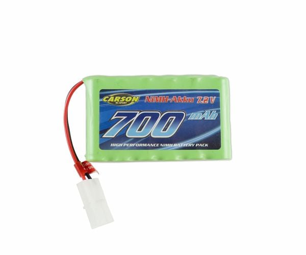 Produktbild: Carson Modellsport Modellbau-Akkupack (NiMh) 7.2V 700 mAh Tamiya-Stecker