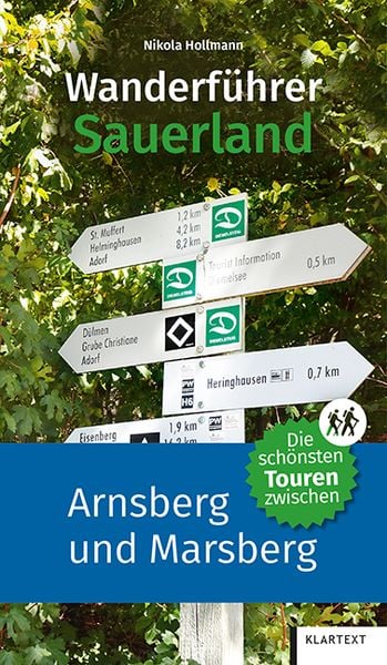 Wanderführer Sauerland 2, Taschenbuch von Nikola Hollmann, Klartext