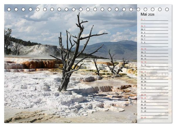 Produktbild: Rocky Mountains 2026 (Tischkalender 2026 DIN A5 quer), CALVENDO Monatskalender