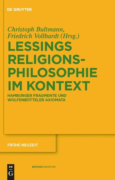 Produktbild: Gotthold Ephraim Lessings Religionsphilosophie im Kontext