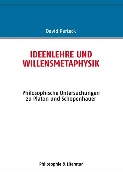 Produktbild: Ideenlehre und Willensmetaphysik