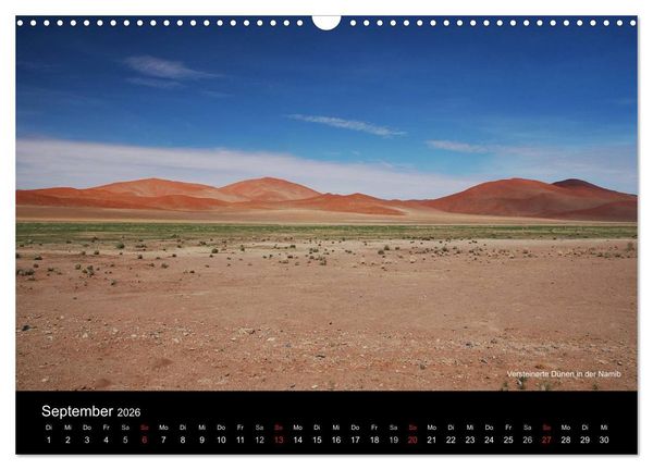 Produktbild: Namibia (Wandkalender 2026 DIN A3 quer), CALVENDO Monatskalender