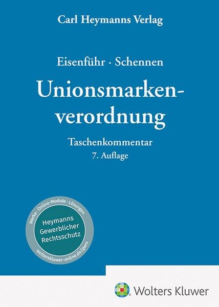 Produktbild: Unionsmarkenverordnung
