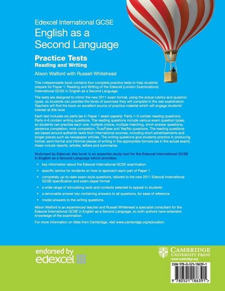 Produktbild: Edexcel International GCSE English as a Second Language Practice Tests