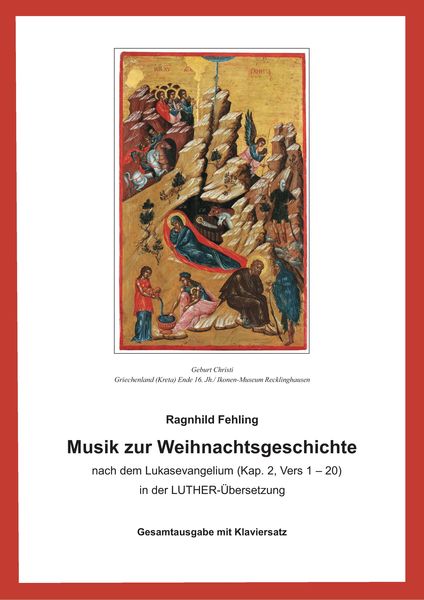 Produktbild: Musik zur Weihnachtsgeschichte nach dem Lukasevangelium (Kap.2,1-20)