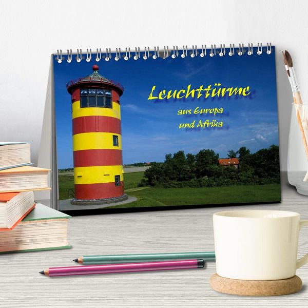 Produktbild: Leuchtt&uuml;rme (Tischkalender 2026 DIN A5 quer), CALVENDO Monatskalender
