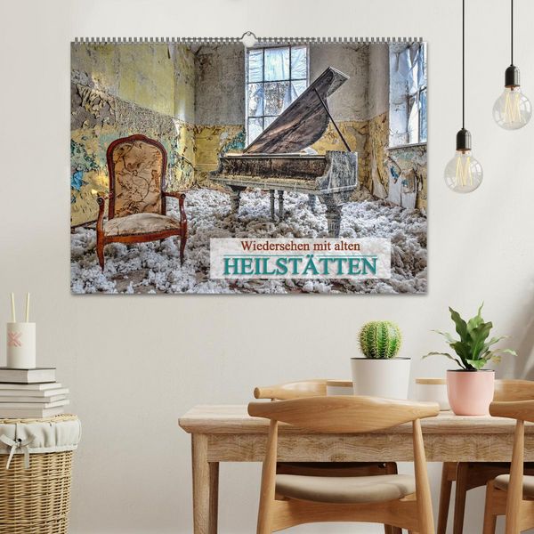 Produktbild: Wiedersehen mit alten Heilst&auml;tten (Wandkalender 2026 DIN A2 quer), CALVENDO Monatskalender