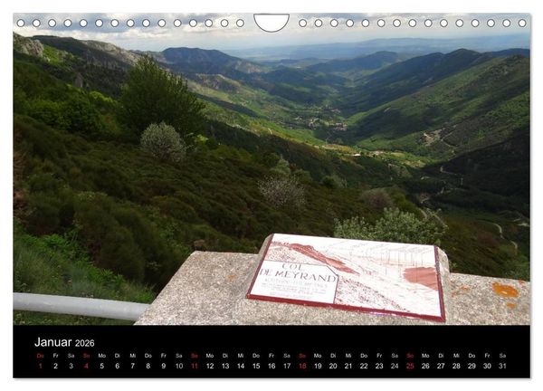 Produktbild: Ard&egrave;che &middot; Wandergebirge und Kajakschluchten in S&uuml;dfrankreich (Wandkalender 2026 DIN A4 quer), CALVENDO Monatskalender