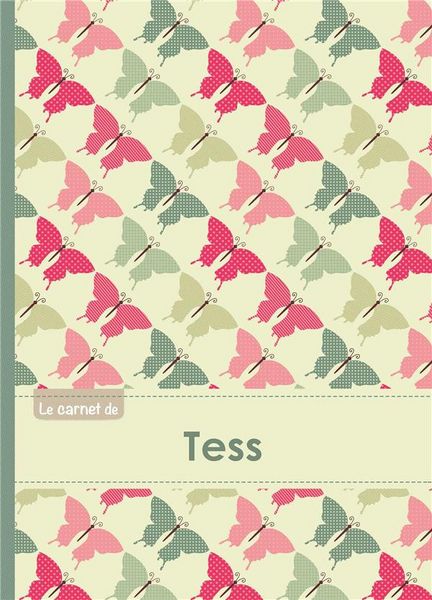 Produktbild: Carnet tess lignes,96p,a5