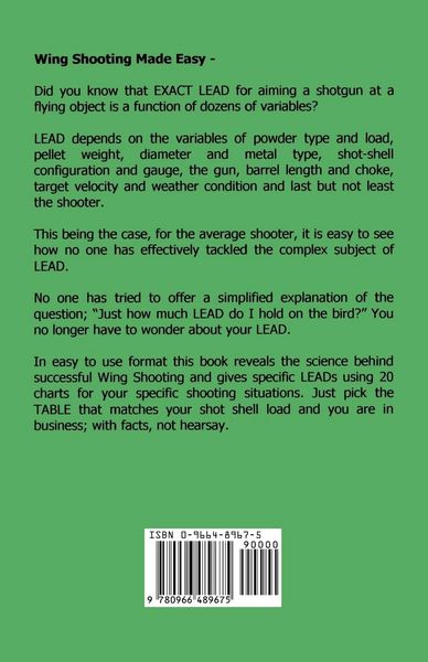 Produktbild: Wing Shooting LEAD