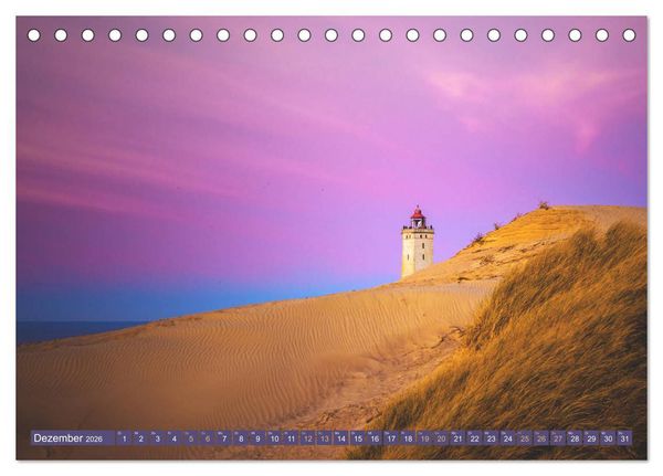 Produktbild: Jutland - D&auml;nemarks Nordseek&uuml;ste (Tischkalender 2026 DIN A5 quer), CALVENDO Monatskalender