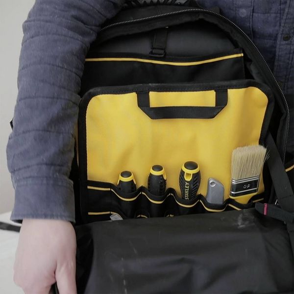 Produktbild: STANLEY FatMax 1-95-611 Werkzeugrucksack unbest&uuml;ckt (L x B x H) 360 x 360 x 495 mm
