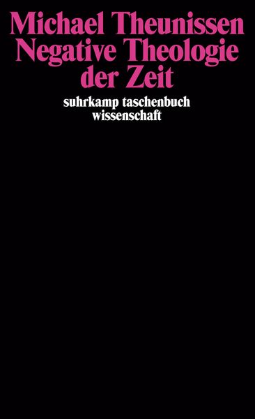 Produktbild: Negative Theologie der Zeit