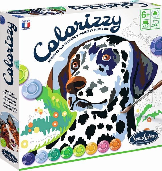 Colorizzy Malen nach Zahlen - Hunde