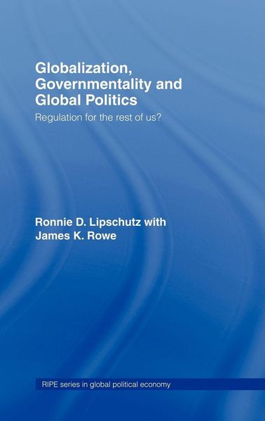 Produktbild: Globalization, Governmentality and Global Politics