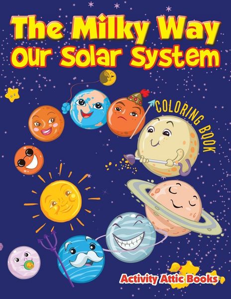 Produktbild: The Milky Way: Our Solar System coloring book