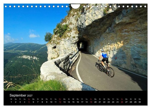 Produktbild: Alpenp&auml;sse auf dem Rennrad Vol. 1 (Wandkalender 2027 DIN A4 quer), CALVENDO Monatskalender