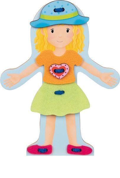 Produktbild: Goki 58724 - Anziehpuppe