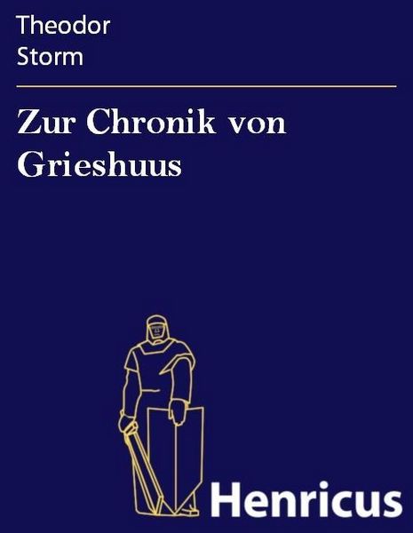Produktbild: Zur Chronik von Grieshuus