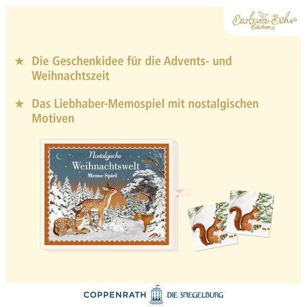Produktbild: Schachtelspiel - Nostalgische Weihnachtswelt
