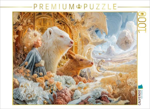Produktbild: CALVENDO Puzzle Tierparadies | 1000 Teile Lege-Gr&ouml;&szlig;e 64x48cm Foto-Puzzle f&uuml;r gl&uuml;ckliche Stunden