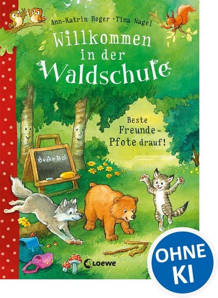 Produktbild: Willkommen in der Waldschule (Band 1) - Beste Freunde - Pfote drauf!