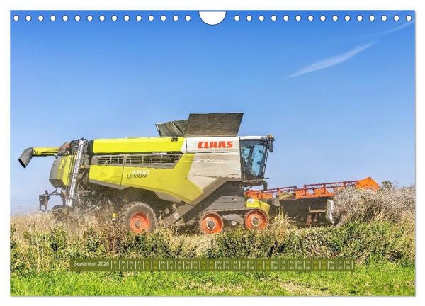 Produktbild: Giganten der Ernte (Wandkalender 2026 DIN A4 quer), CALVENDO Monatskalender