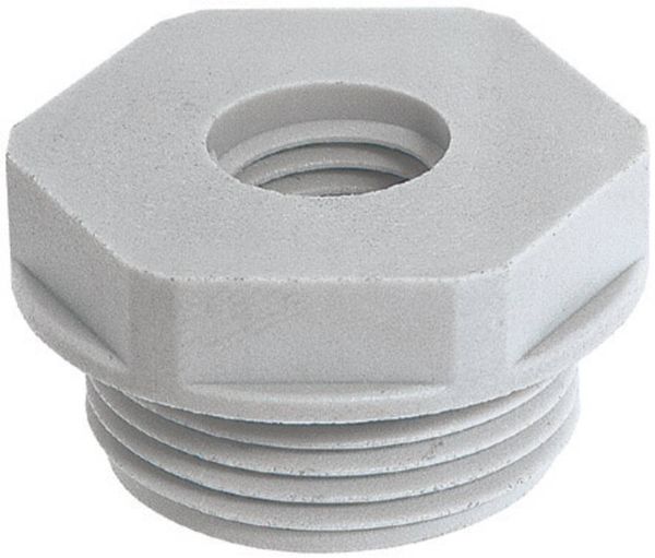 Produktbild: LAPP 52104481 SKINDICHT&reg; KU-M40/25 Kabelverschraubung Reduzierung M40 M25 Polyamid Lichtgrau (RAL 7035) 1 St.