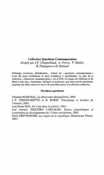 Produktbild: Laicite ses premices et son evolution d