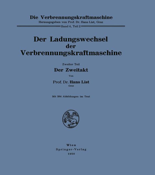 Produktbild: Der Ladungswechsel der Verbrennungskraftmaschine