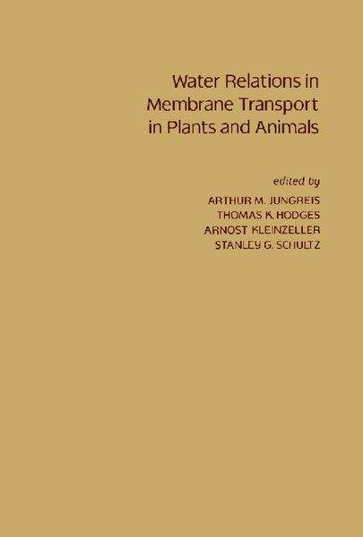 Produktbild: Water Relations in Membrane Transport in Plants and Animals