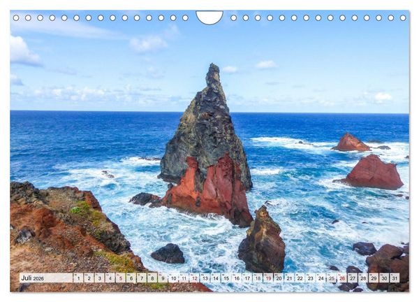 Produktbild: Madeira &ndash; Juwel im Atlantik (Wandkalender 2026 DIN A4 quer), CALVENDO Monatskalender