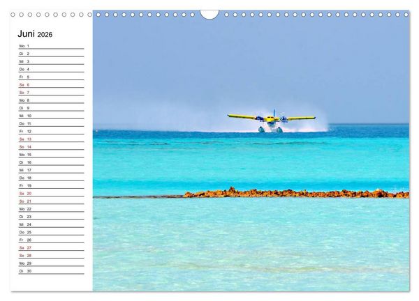Produktbild: So sch&ouml;n sind die Malediven (Wandkalender 2026 DIN A3 quer), CALVENDO Monatskalender