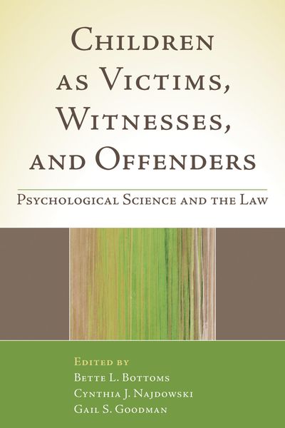 Produktbild: Children as Victims, Witnesses, and Offenders