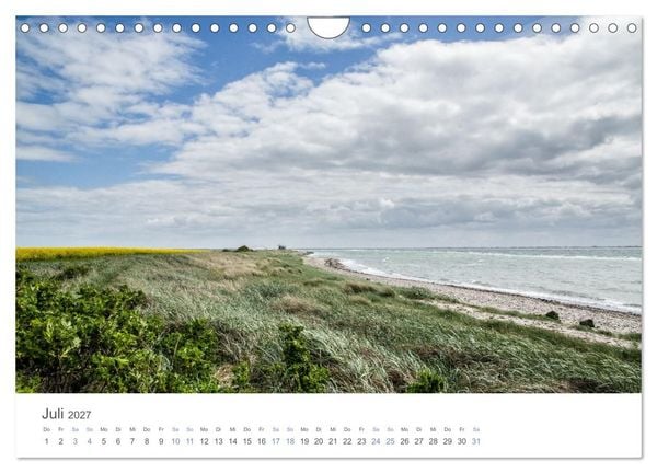Produktbild: Die Sonneninsel Fehmarn (Wandkalender 2027 DIN A4 quer), CALVENDO Monatskalender