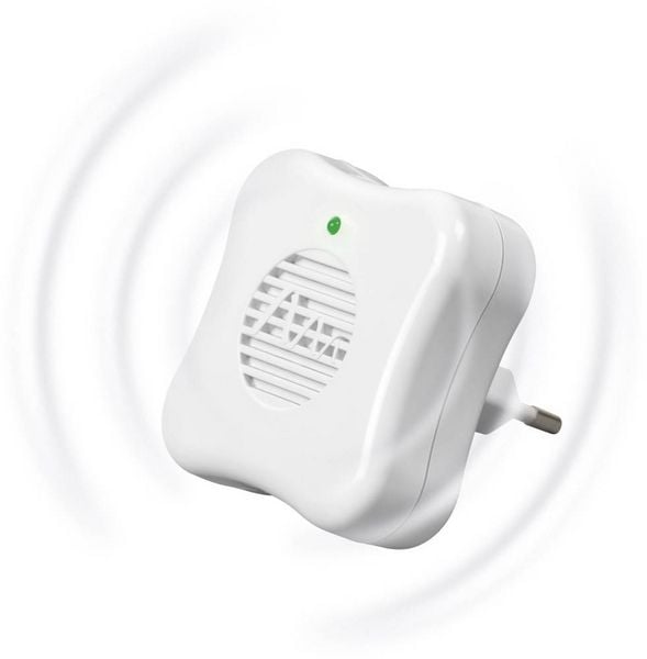 Produktbild: Gardigo mosquito repeller 66985 Insektenvertreiber Ultraschall (B x H x T) 65 x 65 x 68 mm Wei&szlig; 1 St.
