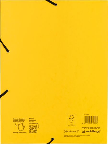 Produktbild: Herlitz Eckspannermappe share 4-0045 DIN A4 1St.