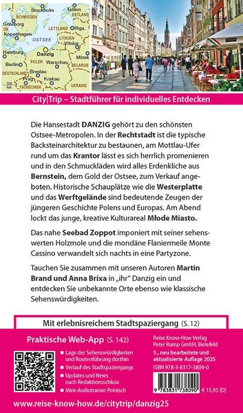Produktbild: Reise Know-How CityTrip Danzig