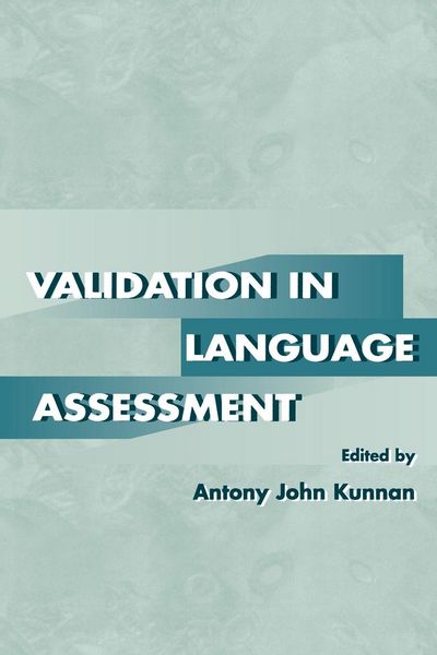 Produktbild: Validation in Language Assessment
