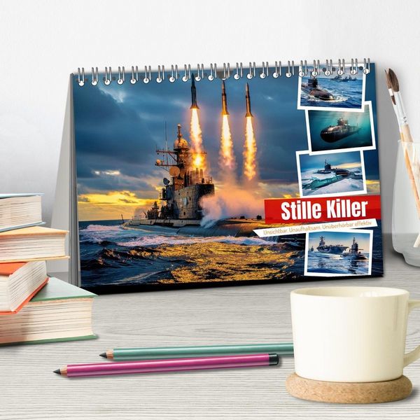 Produktbild: Stille Killer (Tischkalender 2027 DIN A5 quer), CALVENDO Monatskalender