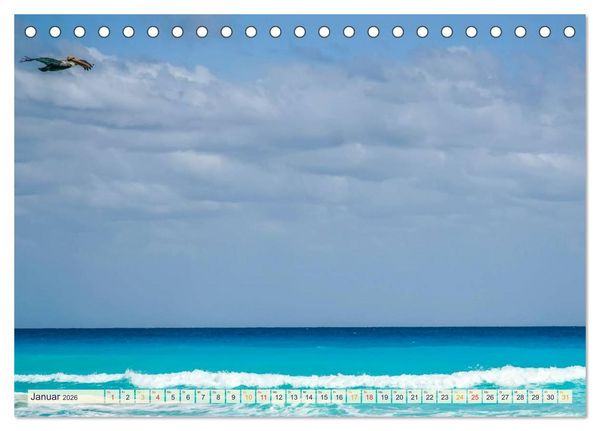 Produktbild: Kalender - selbst gestalten, Fotos selbst einkleben (Tischkalender 2026 DIN A5 quer), CALVENDO Monatskalender
