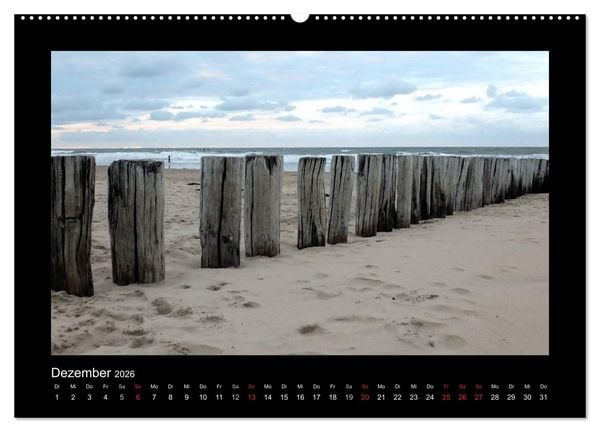 Produktbild: An der Nordsee (hochwertiger Premium Wandkalender 2026 DIN A2 quer), Kunstdruck in Hochglanz