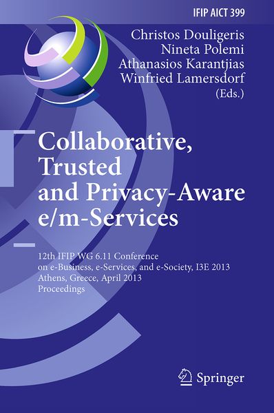 Produktbild: Collaborative, Trusted and Privacy-Aware e/m-Services
