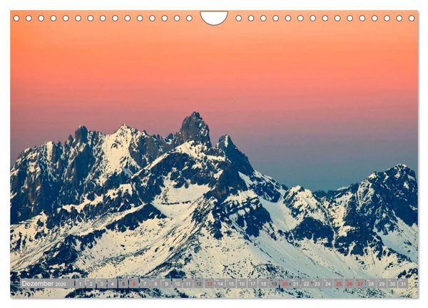 Produktbild: Die Bischofsm&uuml;tze im sch&ouml;nen Salzburger Land (Wandkalender 2026 DIN A4 quer), CALVENDO Monatskalender