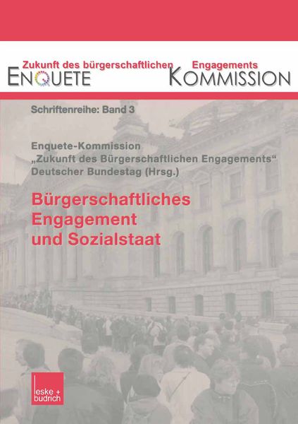 Produktbild: B&uuml;rgerschaftliches Engagement und Sozialstaat